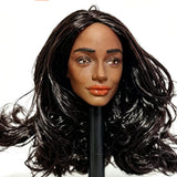 1/6 Scale Head Sculpt Expression black Africa women For 12