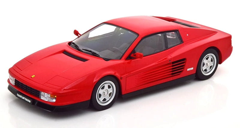 KK Scale 1/18 FERRARI TESTAROSSA RED 1986 Diecast Model Model