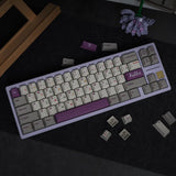Purple Greek Theme Keycaps 147Pcs/set PBT Cherry Profile Model