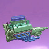 572 ENGINE Dual Carb Model