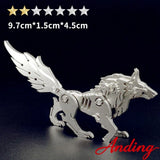 3D Metal Puzzles for Adults Wolf 39PCS Metal Kits Build DIY Ornaments Model