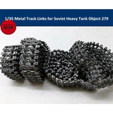 1/35 Metal Track Links for Soviet Heavy Tank Object 279 Model w/metal pin Model