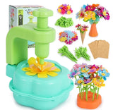 Flower Craft Kits for Kids - Arts and Crafts Activity Toy Flower Making Kit Model