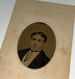 Rare Antique ID'd American VP Boston Cycle Board of Trade Tintype Photo! MA! US! Model