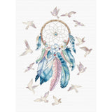 Letistitch counted cross stitch kit "Make your dreams come true", 27x20cm, DIY Model