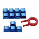 Electroplat Keycaps For Cherry MX Mechanical Keyboard 12KEY Sets Model