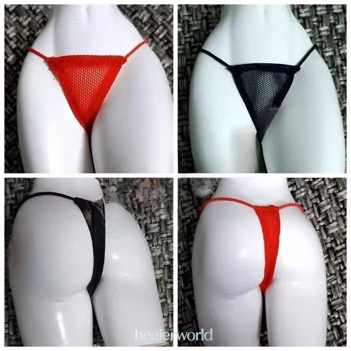 1/6 Female Clothes Stylish Mesh Briefs Model For 12" Action Figure Model
