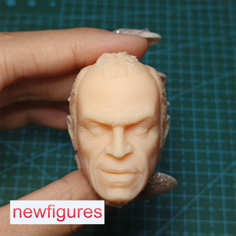 1/6 1/12 1/18 Man Head Sculpt Fit 12" 6" 3.75" Male Action Figure Body A2290 Model