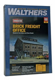 Walthers Cornerstone Part #933-2953 HO Scale Brick Freight Office Kit NIB Model