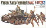 Tamiya 35009 1/35 Scale Tank Model Kit German Panzer Kampfwagen II Ausf.F/G Model