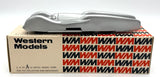 Western Models WMS 17 1939 Mercedes T.80 Record Car 1:43 Scale Silver Diecast Model