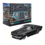 Maisto Assembly Line 1967 Ford Mustang GT Black Diecast Model Kit 1:24 #39094 Model