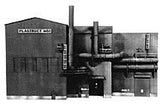 Plastruct 1030 HO 22" x 3-1/2" x 13-1/2" Steel Mill Fake Front Kit Model
