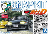 Aoshima 1/32 Snap Kit CM4 Initial D Nakazato's Nissan R32 Skyline GT-R BNR32 Model