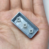 ABS Personalized Security Exit Backspace KeyCaps Transparent KeyCap Spare Part Model
