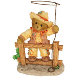 Cherished Teddies Tex Cowboy Bear Lasso Chaps Figurine 4005264 Wild West 2005 Model