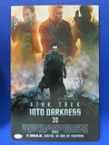 JJ ABRAMS 11x17 STAR TREK INTO DARKNESS 3D MOVIE POSTER PHOTO BOARD w/ JSA AUTO Model