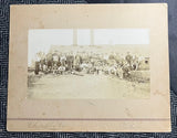 8x10 KELSO WASHINGTON 1890¡¯s BOARD PHOTO MILL / FACTORY WORKERS Model