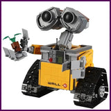 687PCS Or 155PCS Creative Wall E and Eve Robot Building Blocks Assemble Model