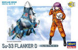 Hasegawa TH21 Egg Plane Series Aircraft Model Kit Sukhoi Su-33 Flanker D Model