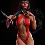 Vampirella Beauty 1/8 3D Print Model Kit Unpainted Unassembled GK 24cm Model
