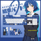 BOCCHI THE ROCK! Yamada Ryo Key Caps PBT Keycaps for MX Mechanical Keyboard Model
