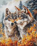 DIY Cross-Stitch Kit The Guardians of the Forest Needlepoint Craft Kit Model
