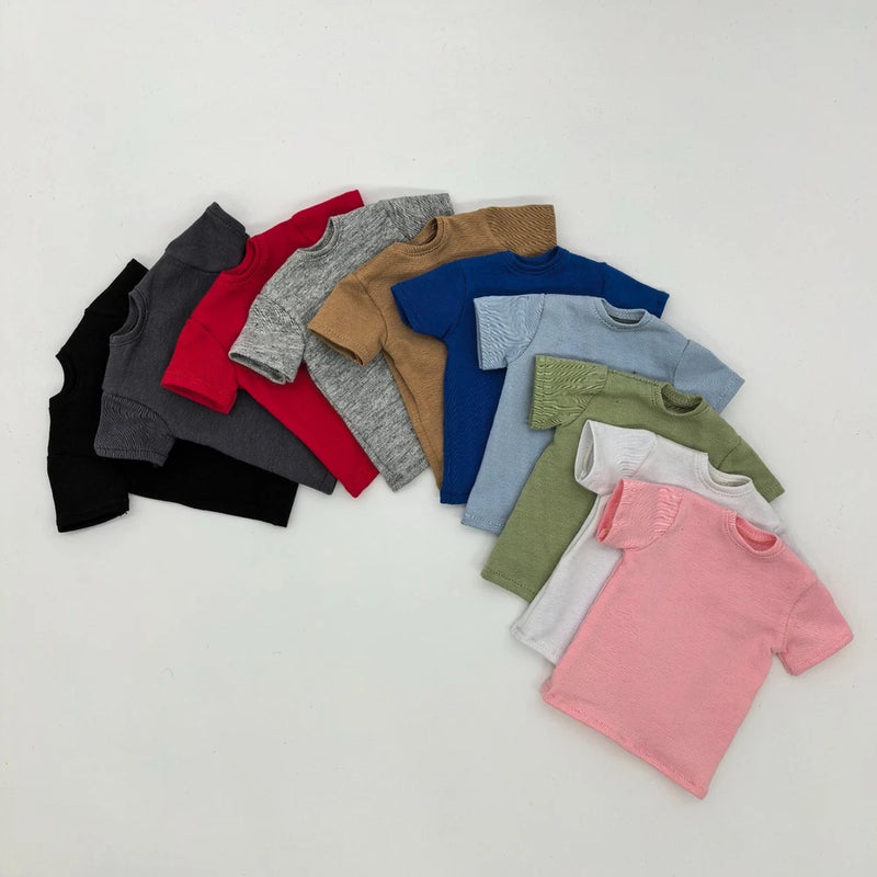1/6 Female Short-Sleeved T-shirt Top Clothes Model For 12"Action Figure Model