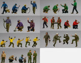 3D printing 1/144 Modern American Aircraft Carrier Personnel Model. Model