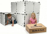 Cardboard Fort Building Kit ?C Giant Indoor Kids Fort Builder Model