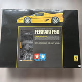 1/12 TAMIYA Ferrari F50 YELLOW Giallo Modena SEMI-ASSEMBLED DIE-CAST MODEL Model