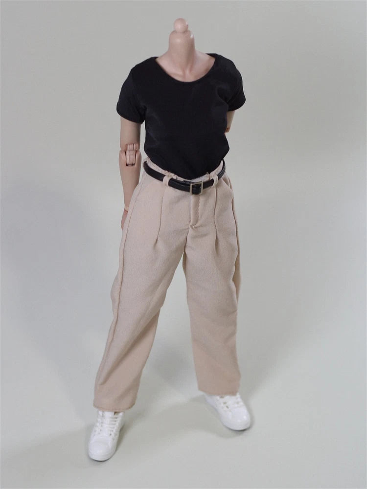 1/6 Soldier Women's Casual trousers Pants Clothes for 12inch  Model figure toys Model