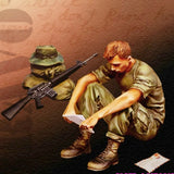 1/35 resin figure model Vietnam War US soldiers at rest unassembled unpainted Model