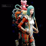 50mm resin figures model Mechanical Traveler unassembled unpainted Model