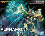 Bandai Figure-rise Standard Amplified Alphamon Digimon X-Evolution Model Kit Model