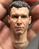 1/6 Young Harrison Ford Head Carving Model Fit 12'' Action Figure Model