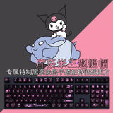104keys Kuromi PBT Mechanical keyboard keycaps For Cherry MX High Keycaps Boxed Model