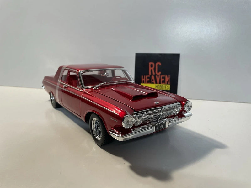 Maisto 1:18 Scale 1963 Dodge 330 Diecast Model Car Red Custom Hot Rod. Model
