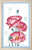 DIY Counted Cross Stitch Kit "Blooming dream" 7.9x13.4 in / 20.0x34.0 cm Model