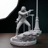 1/24 John Wick Model Kit Resin Figure Unpainted Unassembled Model