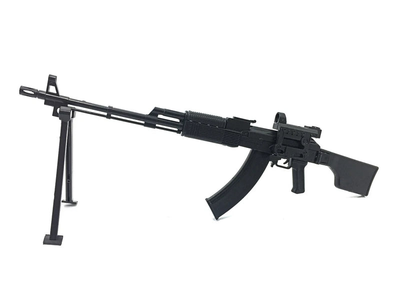 1/6 Scale RPK-74 Light Machine Gun Russian Army Gun Model Toys Action Figure Model
