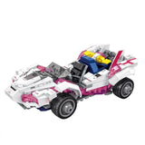 MOC Car Sembo Block-Unicorn Chariot Building Block Model Kit Toy Gift 240 Pcs Model