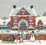 DIY Counted Cross Stitch Kit "Winter story" Model