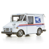 Fascinations Metal Earth USPS Grumman LLV Mail Delivery Vehicle Truck Model Kit Model