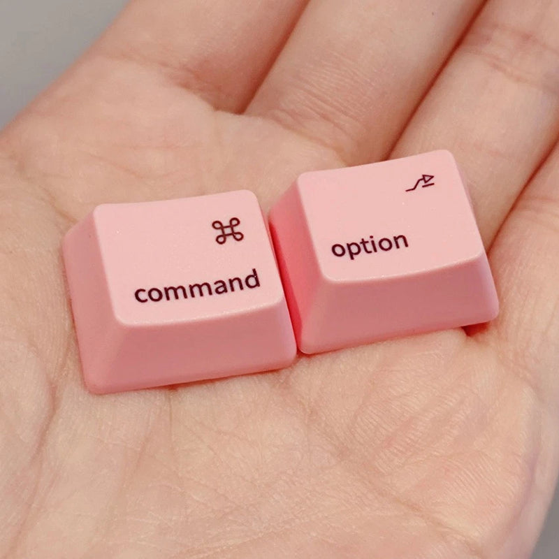 2pcs For Mechanical Keyboard Mac Keycaps 1.25U Keyboard Accessories Model