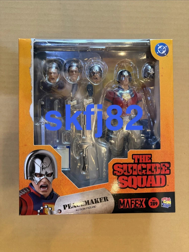 MEDICOM TOY MAFEX No.289 PEACEMAKER THE SUICIDE SQUAD Figure Model