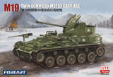 Fore Art 2004 1/72 Scale M19 Twin 40MM Multiple Gun Motor Carriage Model Kit Model