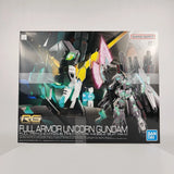 Bandai Spirits RG 1/144 Full Armor Unicorn Gundam RX-0 Model Kit New Model