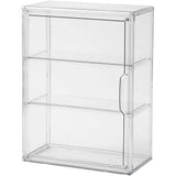 Elegant Display Case for Collectibles - Removable Shelves, Easy Assembly Model