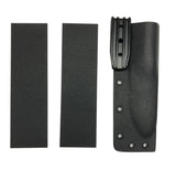 Kydex Custom DIY Sheath Kit - Black - Squire Tip - Fits 3-4 Inch Knife Blades Model